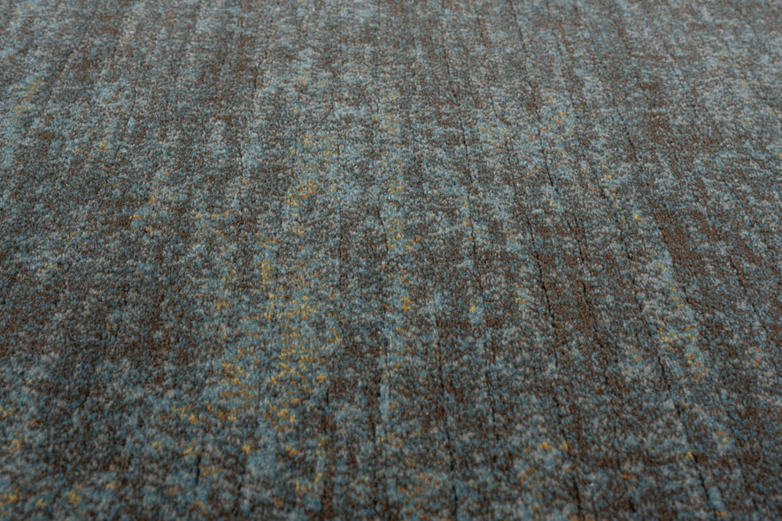 Tapison Home Torino vloerkleed eendenblauw bruin