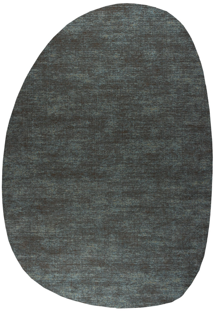Tapison Home Torino vloerkleed eendenblauw bruin