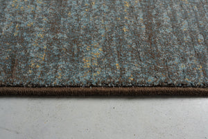 Tapison Home Torino vloerkleed eendenblauw bruin
