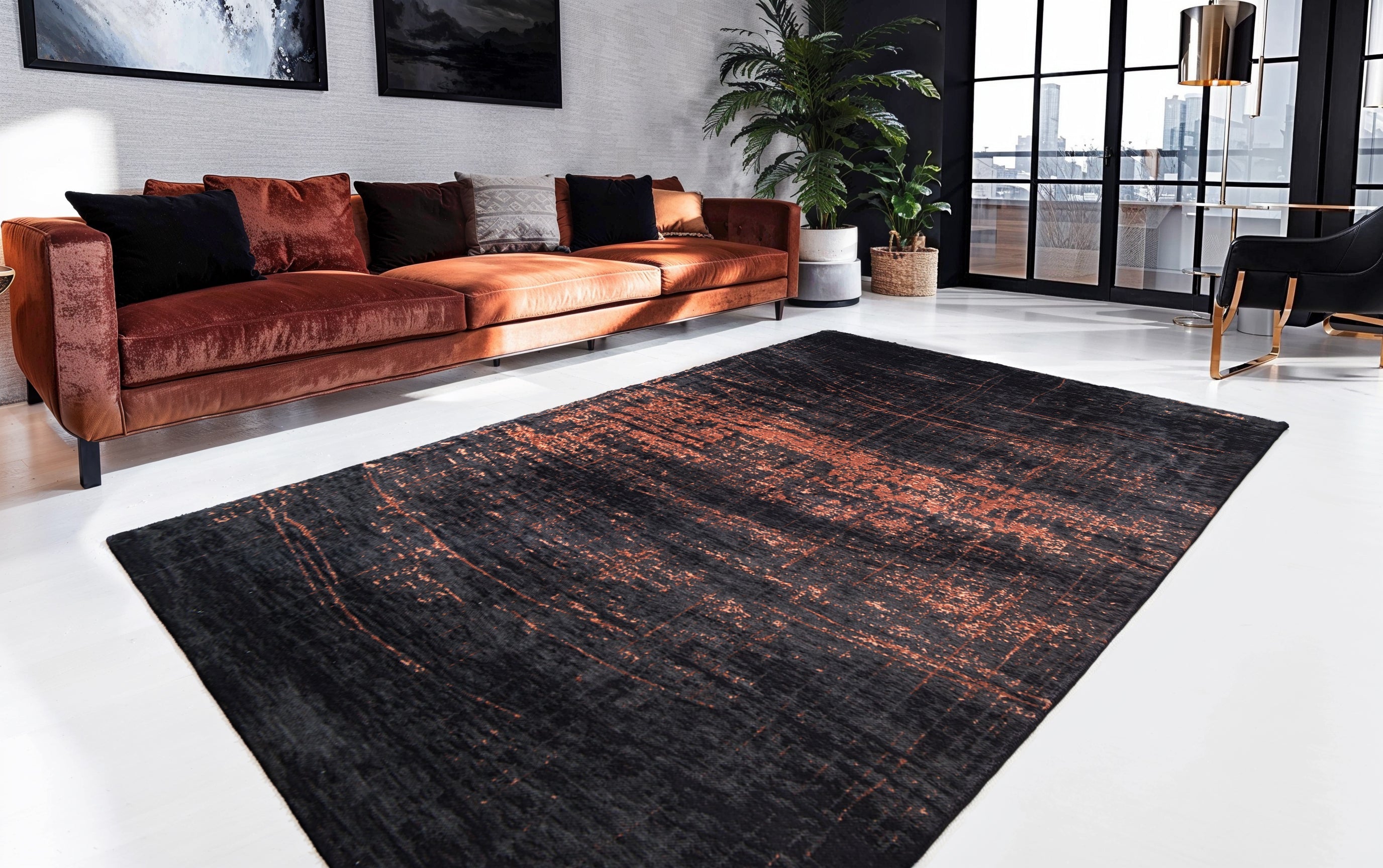 Louis de Poortere Mad Men Griff Soho Copper 8925