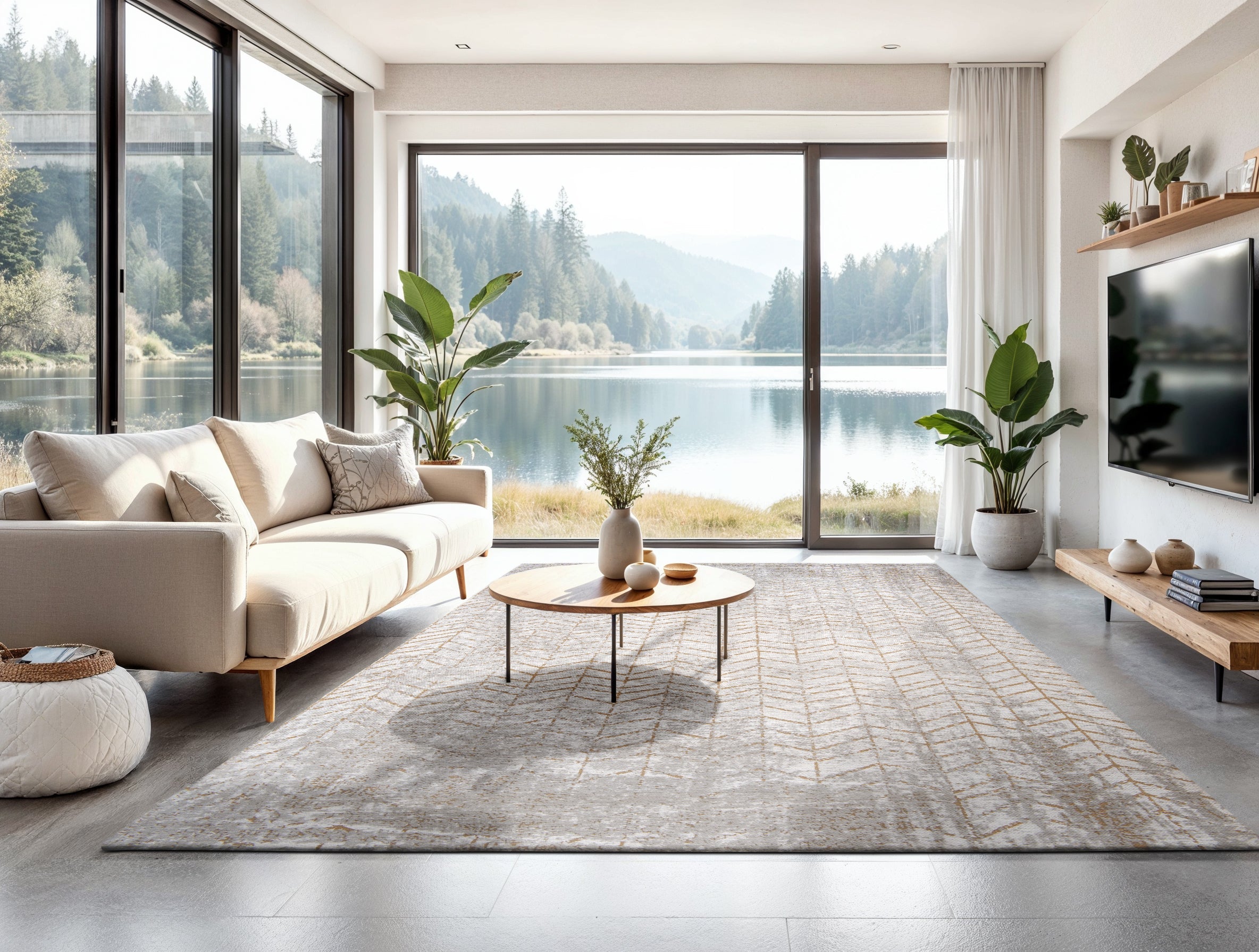 Louis de Poortere Mad Men Jacob's ladder Central Yellow 8928