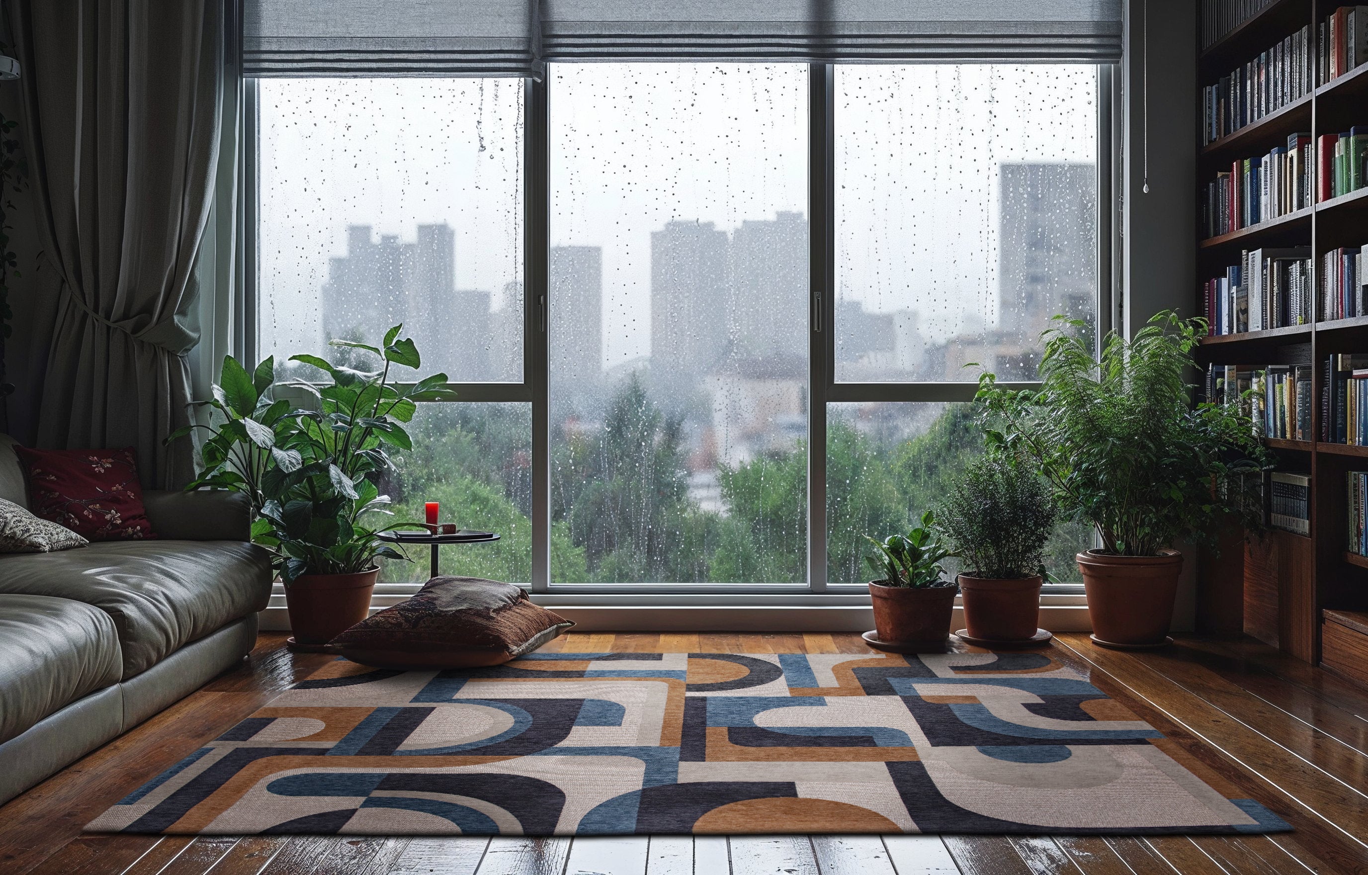 Louis de Poortere Nuance Module Camel Blue 9196