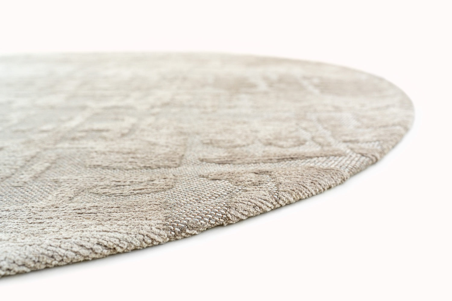 Louis de Poortere Structures Baobab Round Dry Beige 9197