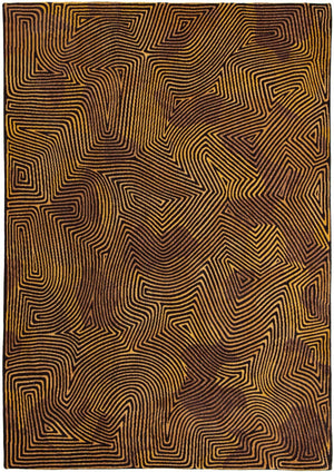 Louis de Poortere | Meditation Coral Black Gold 9227 | Carpet | Online Tapijten