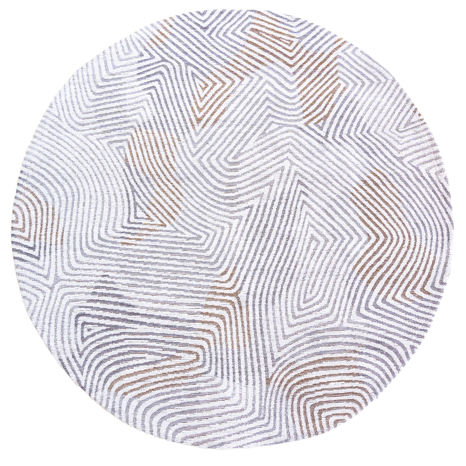 Louis de Poortere Meditation Coral Round Oyster White 9228