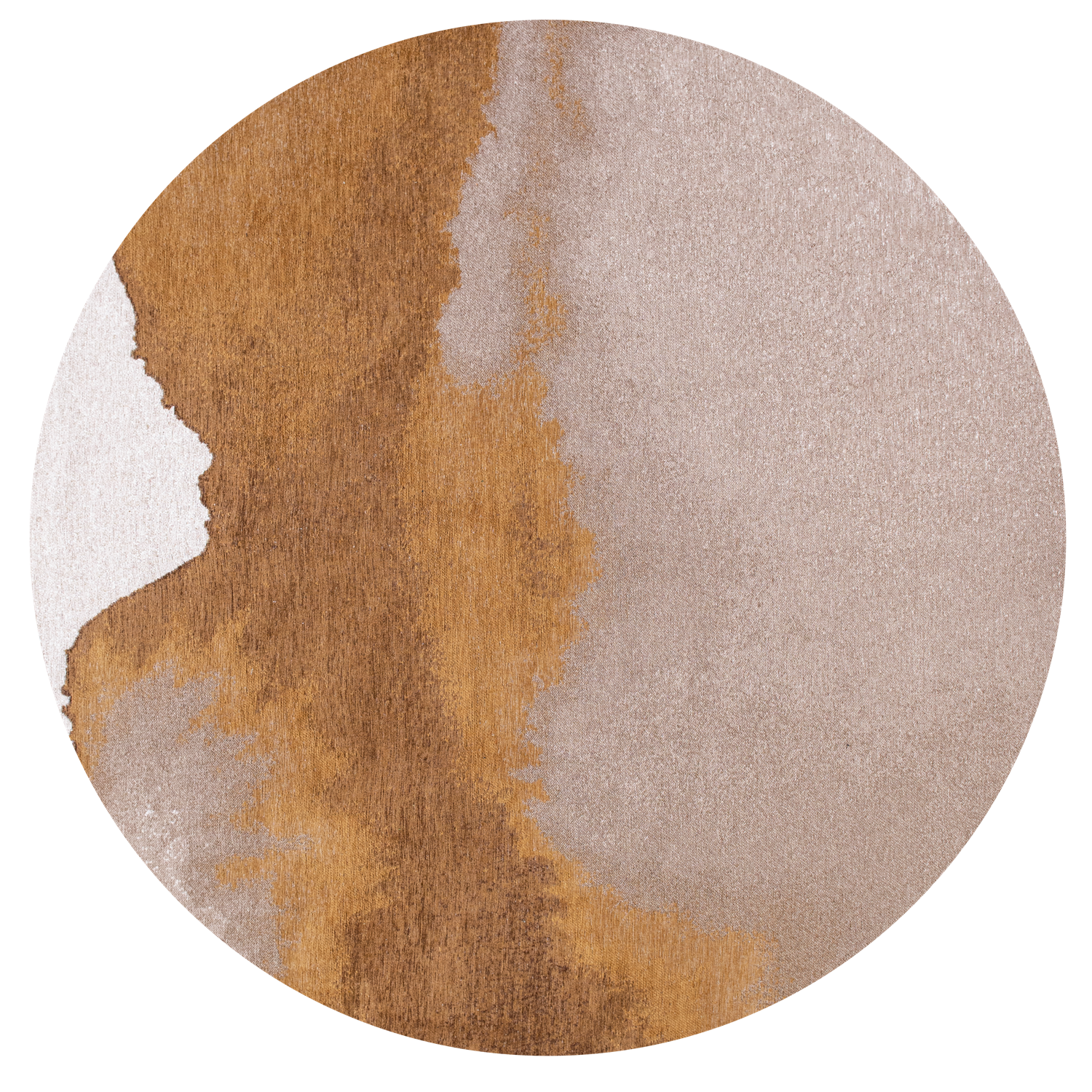 Louis de Poortere Meditation Lagoon Round Chestnut 9326