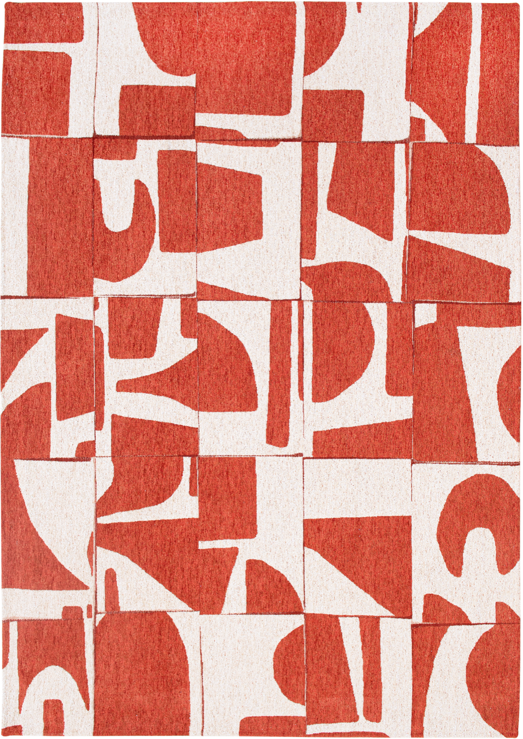 Louis de Poortere Craft Papercut Rust 9364