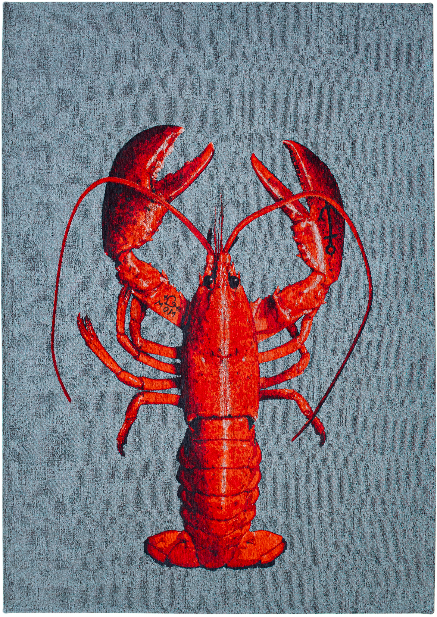 Louis de Poortere Pop Lobster Steam Red 9389