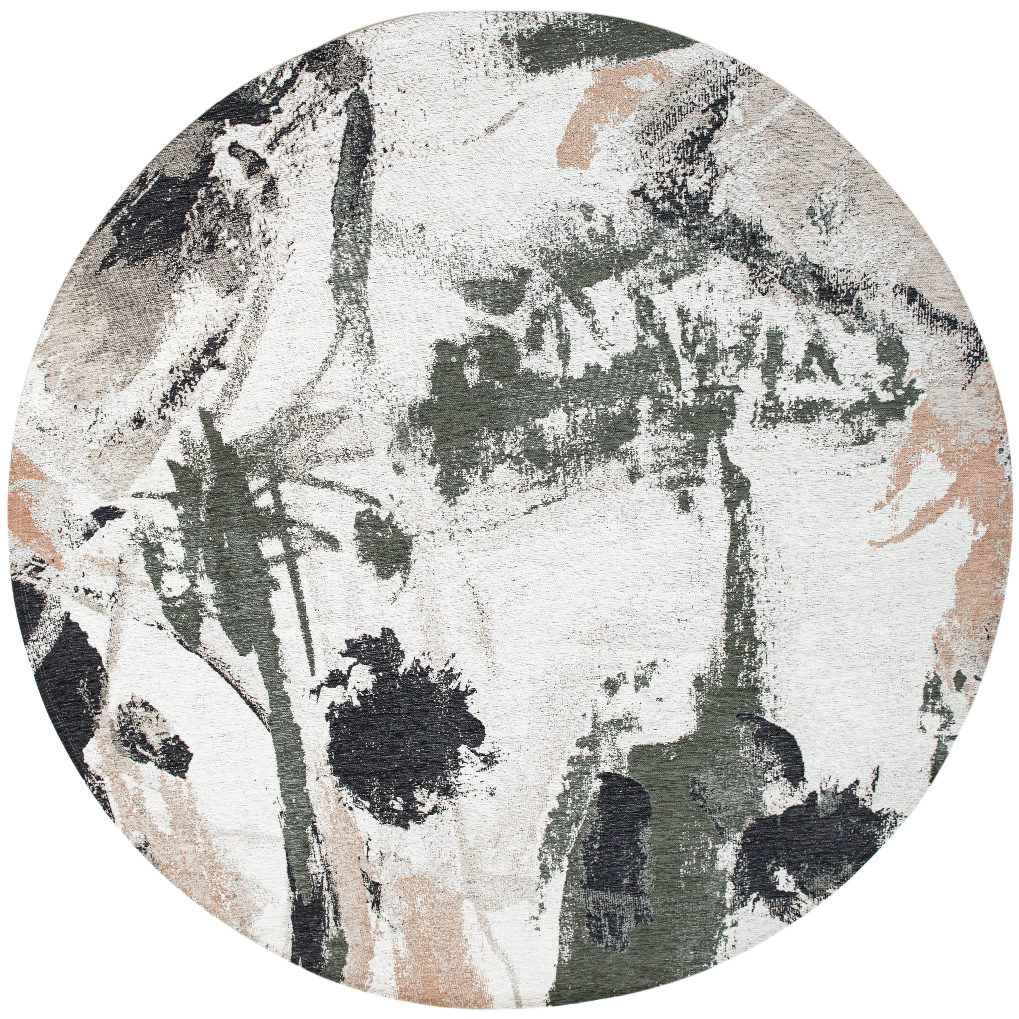 Louis de Poortere Gallery Fresque Round Indian Rice 9393