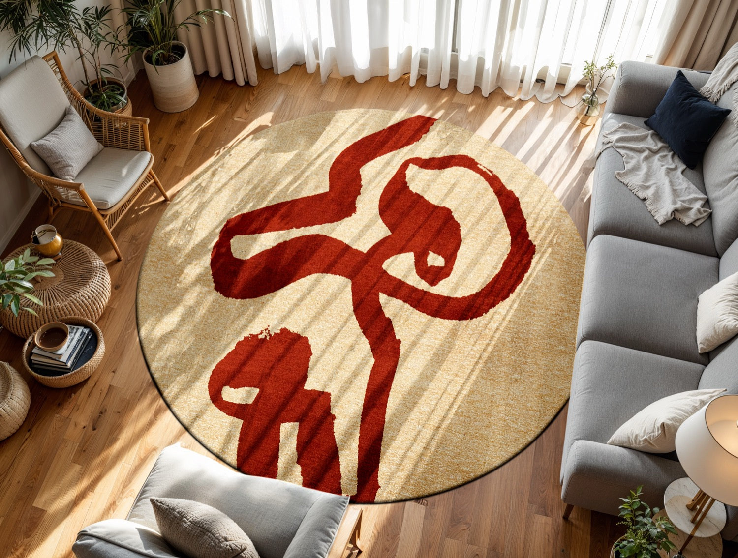 Louis de Poortere Craft Ribbon Imperial Red 9847