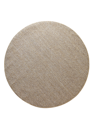 Massimo Belize Natural sisal vloerkleed, ronde uitvoering, bovenaanzicht