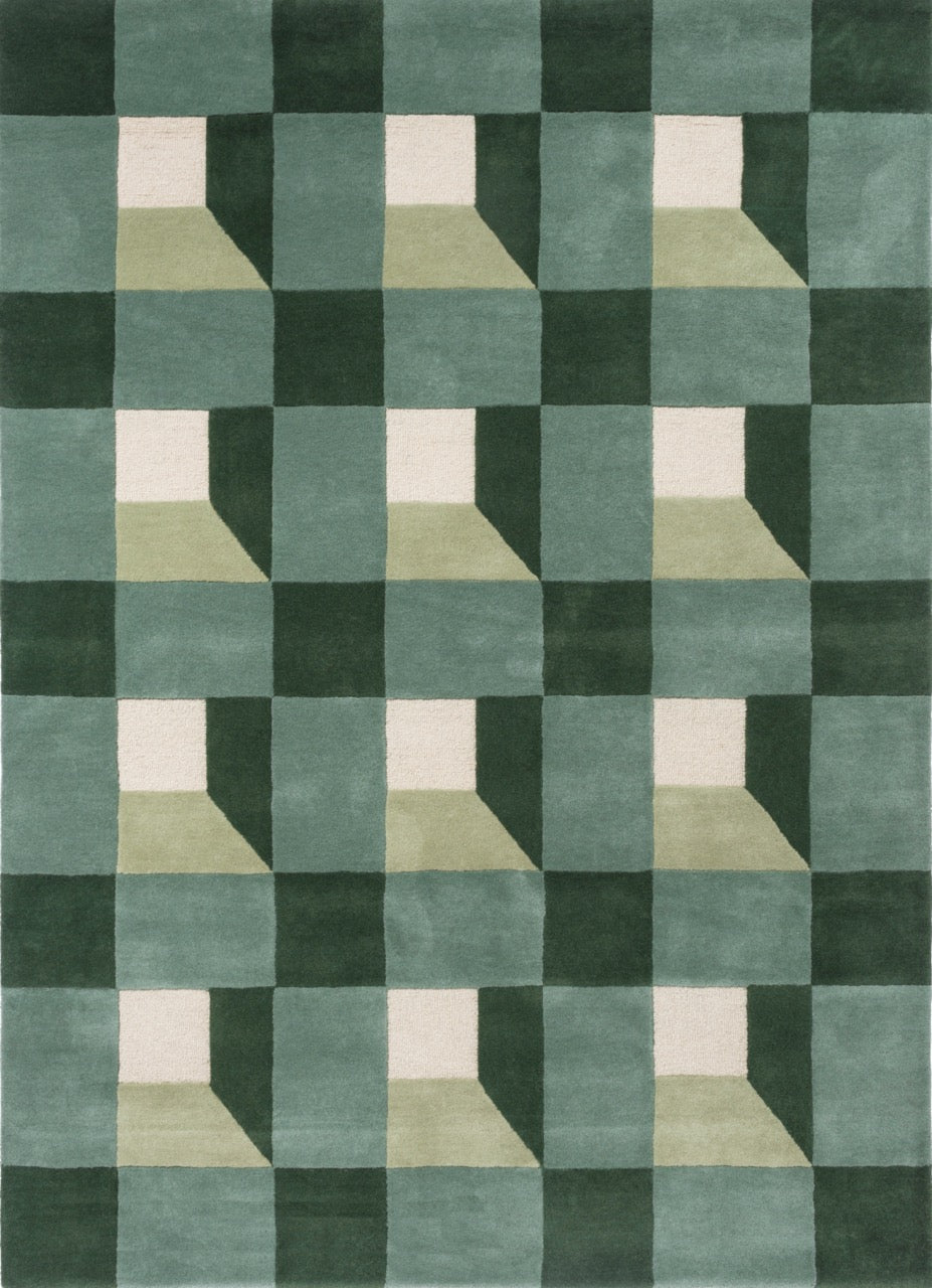 Harlequin Blocks Fern 141907