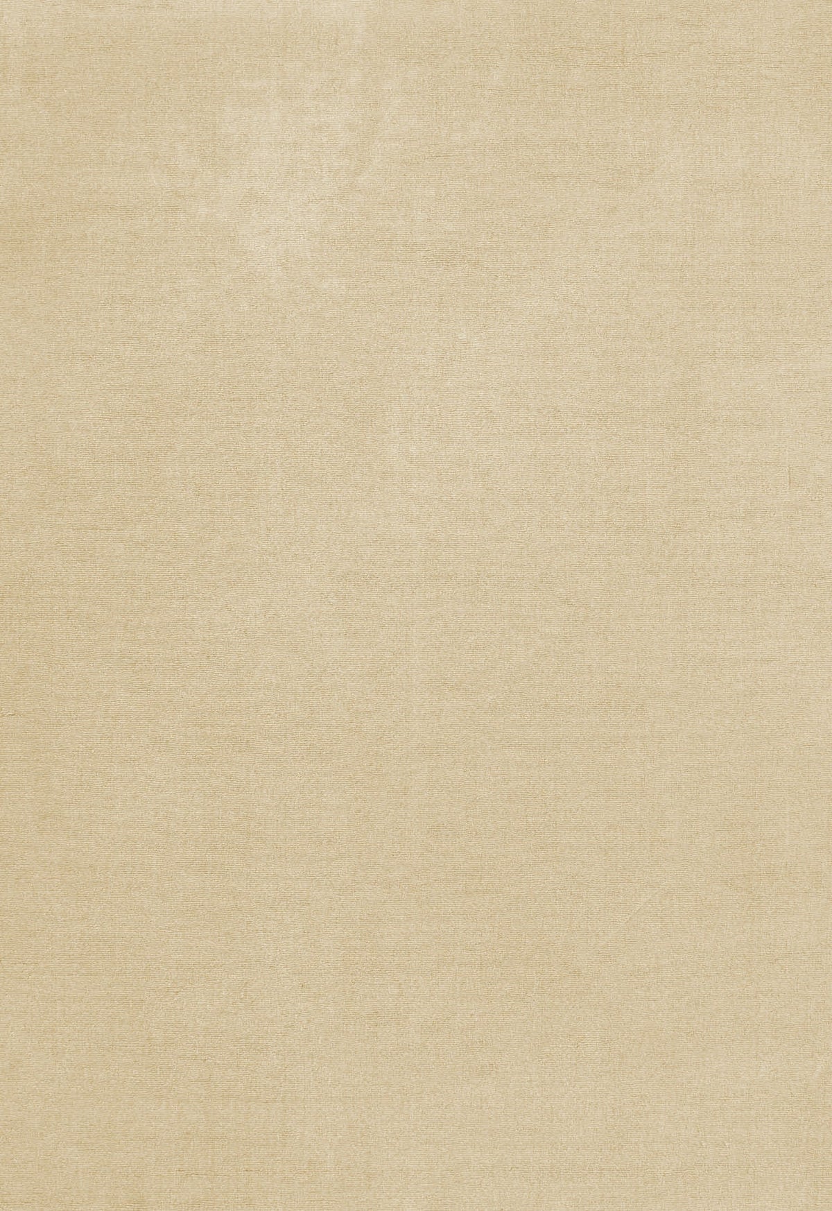 Layered Solid Wool Soft Yellow geel vloerkleed, bovenaanzicht
