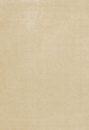 Layered Solid Wool Soft Yellow geel vloerkleed, bovenaanzicht