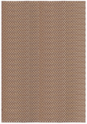 Layered Barley Burgundy wijnrood jute vloerkleed, bovenaanzicht