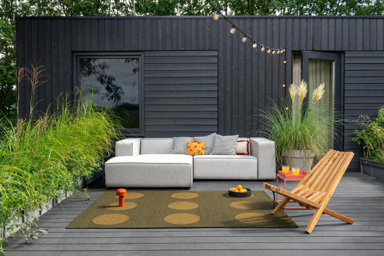 Brink & Campman Festival Dots Olive Green 495817