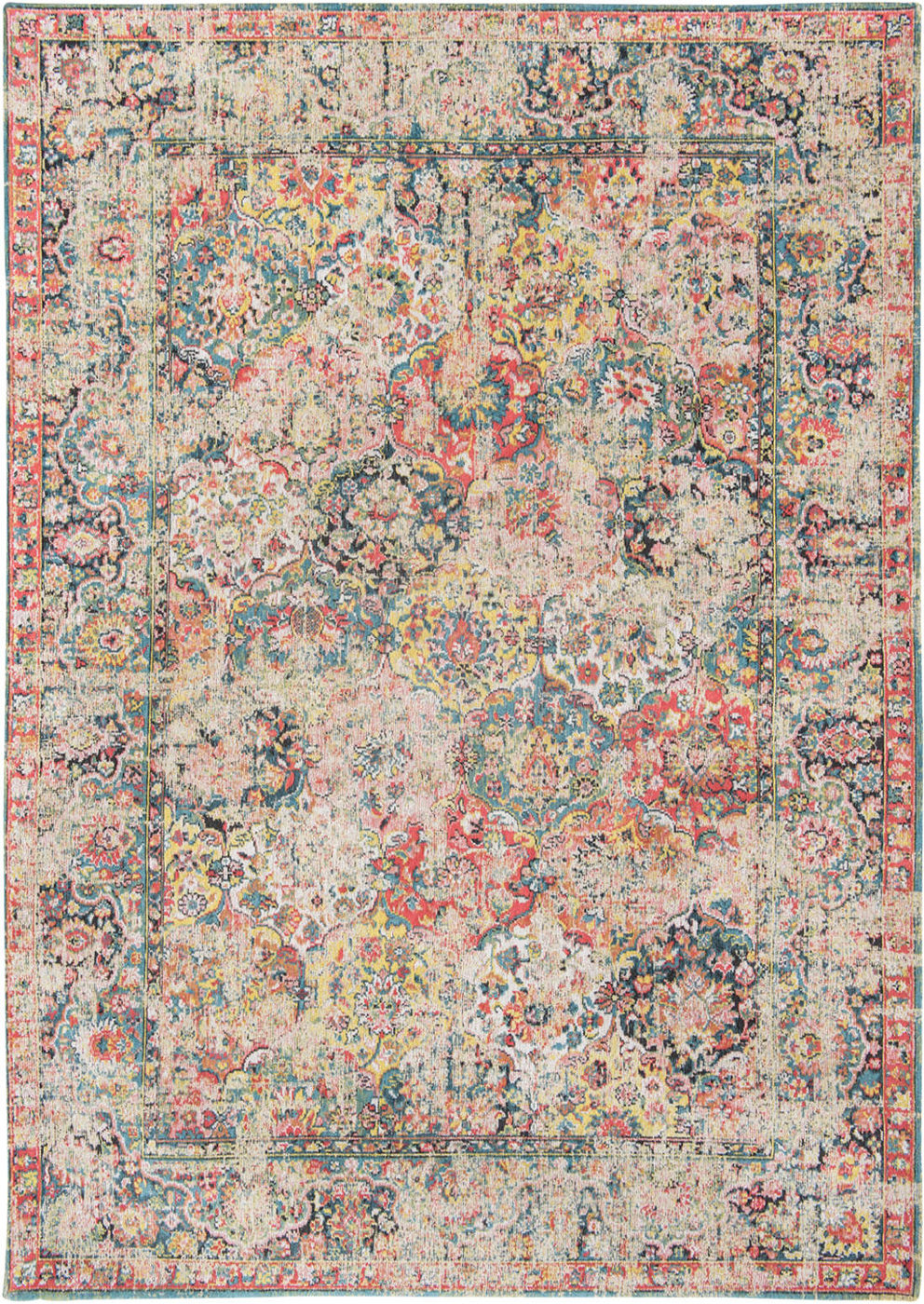 Louis de Poortere | Antiquarian Antique Bakthiari Janissary Multi 8712 | Carpet | Online Tapijten