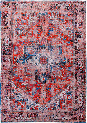 Louis de Poortere | Antiquarian Antique Heriz Classic Brick 8703 | Carpet | Online Tapijten