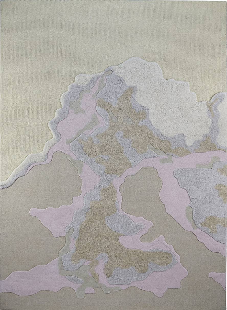 Massimo Cloud 9 Afternoon pastel vloerkleed, bovenaanzicht