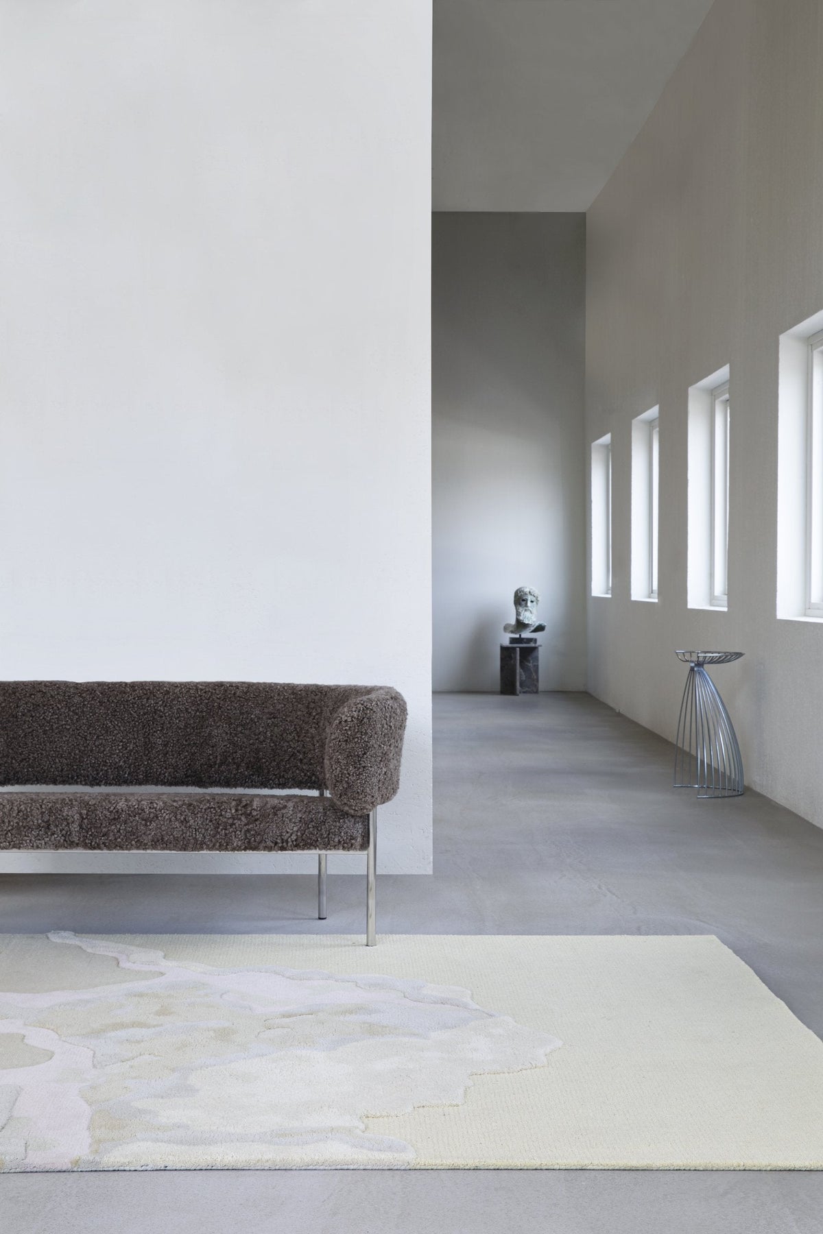 Massimo Cloud 9 Afternoon pastel vloerkleed, in een interieur