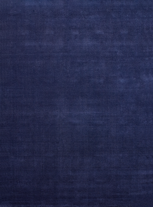 Massimo Earth Bamboo Vibrant Blue tapijt, bovenaanzicht