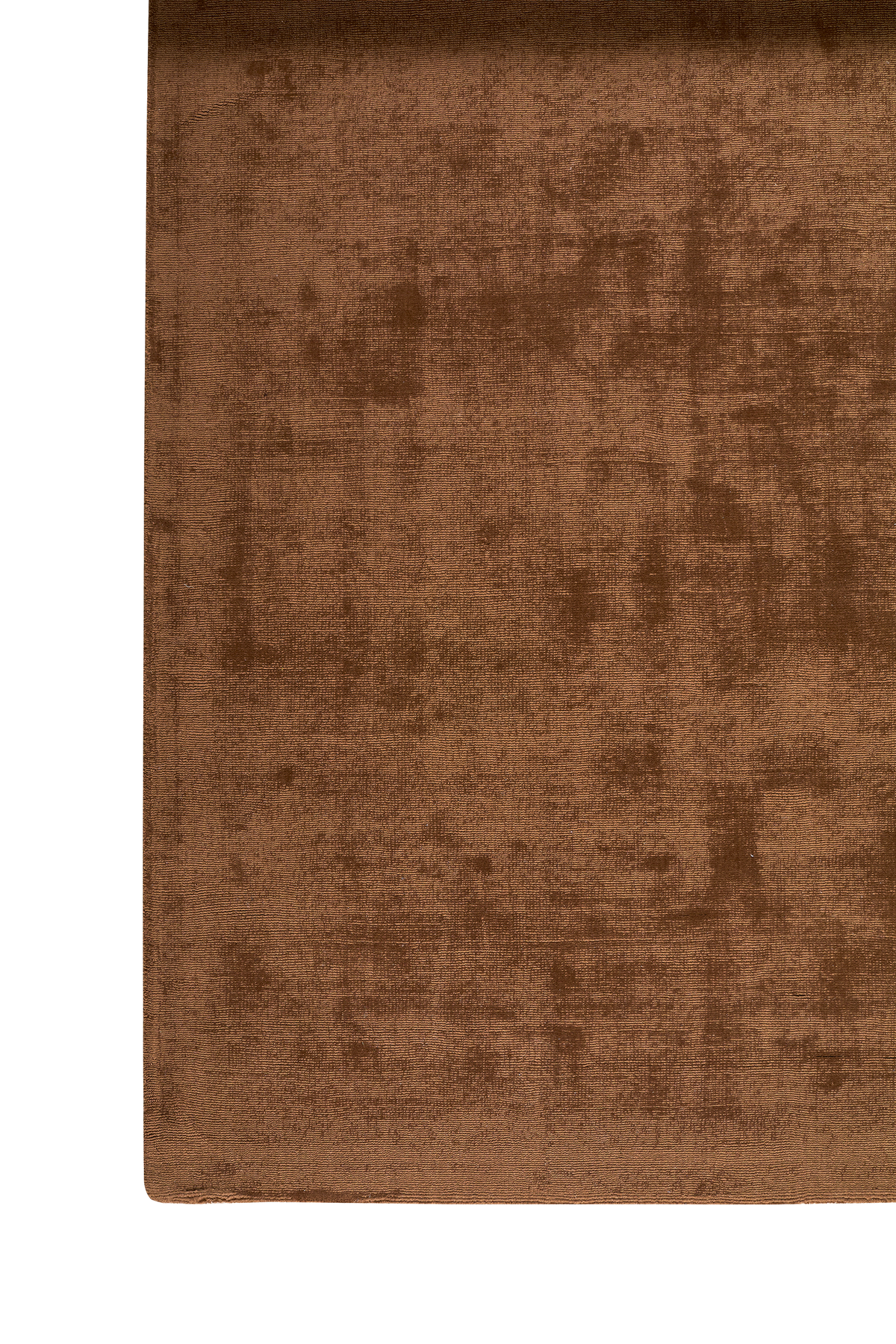 Massimo Karma Wool Dark Oak vloerkleed, detail van het oppervlak
