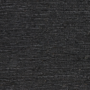 Massimo Sumace Black jute vloerkleed, detail van het oppervlak