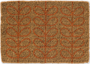 Orla Kiely | Doormat Linear Stem Tomato 560503 | Carpet | Online Tapijten