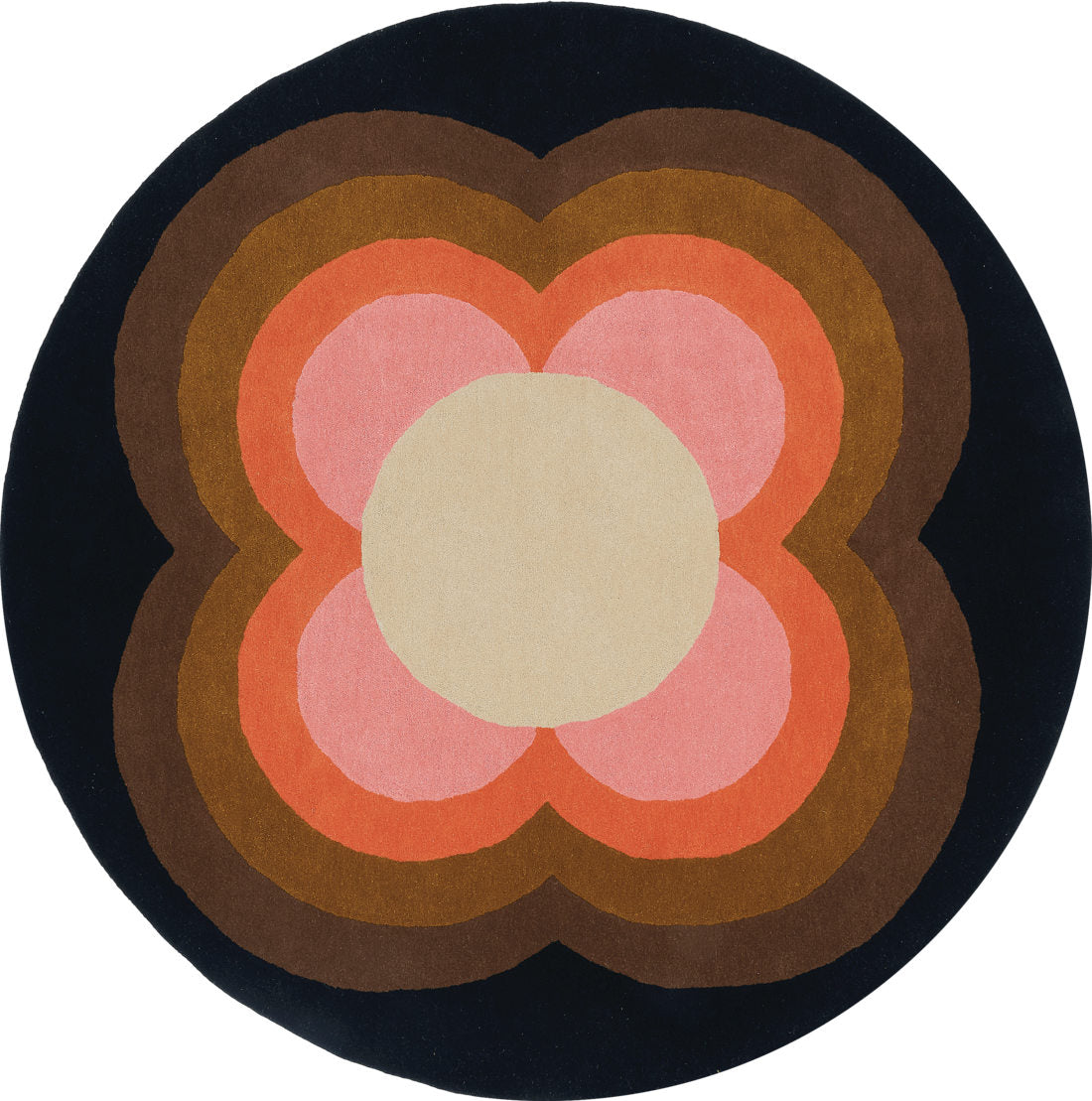 Orla Kiely | Sunflower Pink 06005 | Carpet | Online Tapijten